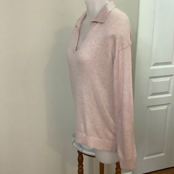 Reitmans Cashmere blend pink sweater Large 38 bust Excellent condition - Picture 6 of 11
